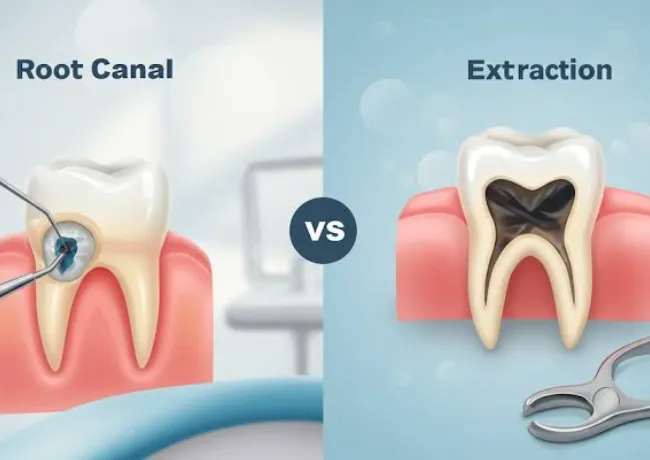 Root Canal Treatment vs Tooth Extraction